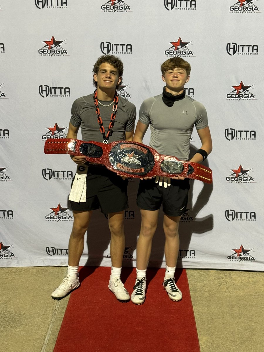 bradycopponex's tweet photo. Had a busy day yesterday with @GA5StarSports and track! Happy to bring PACS a silver in shot put and a belt to @180SportsP https://t.co/O7IaazXP7l