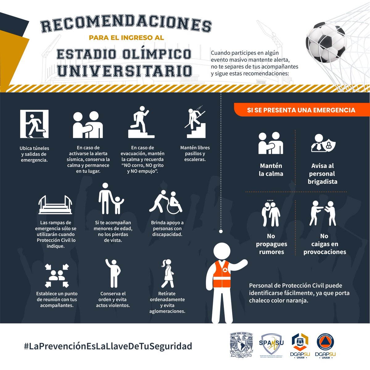 Protección Civil UNAM tweet media