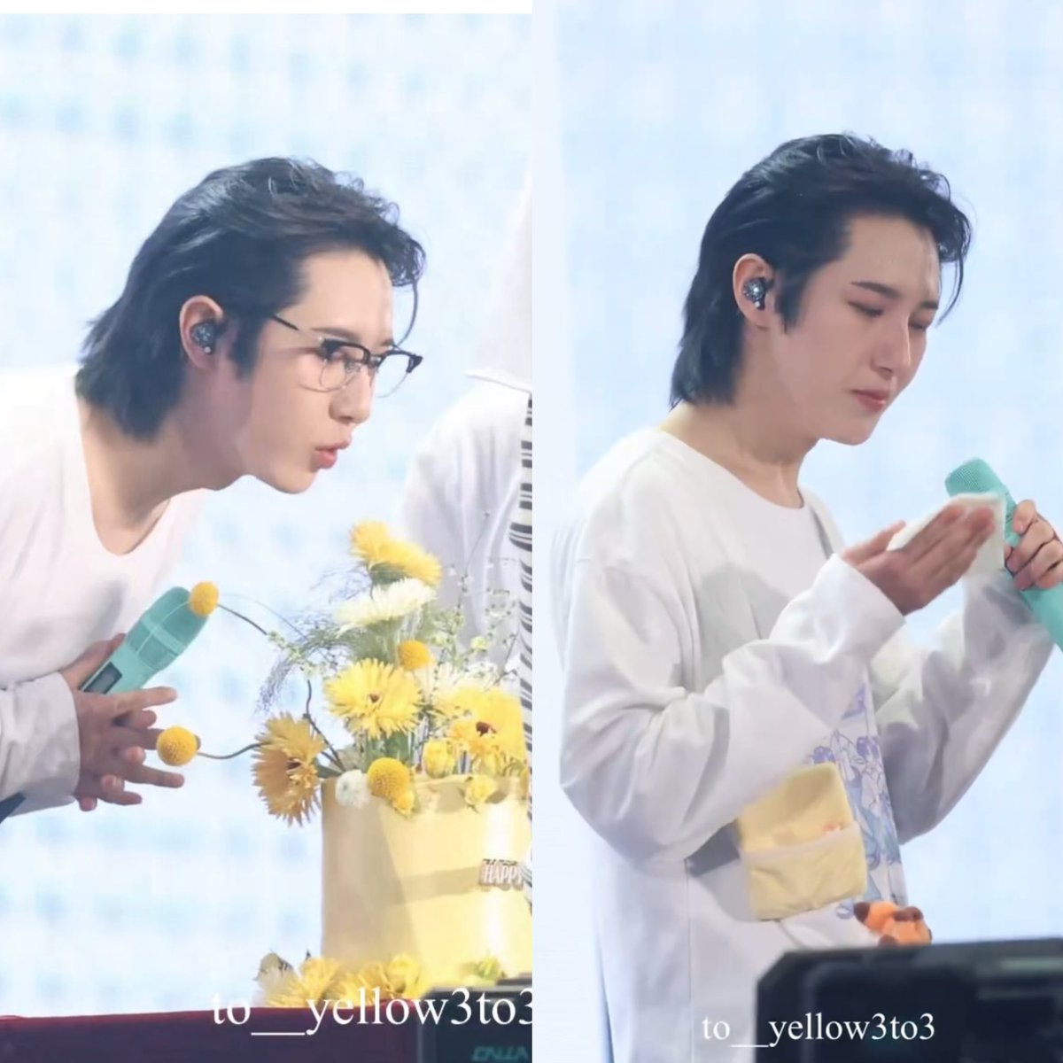 ขอให้เหรินจวิ้นหายดีจากทุกสิ่งที่เคยทำให้เจ็บปวด 

from this                                       to this