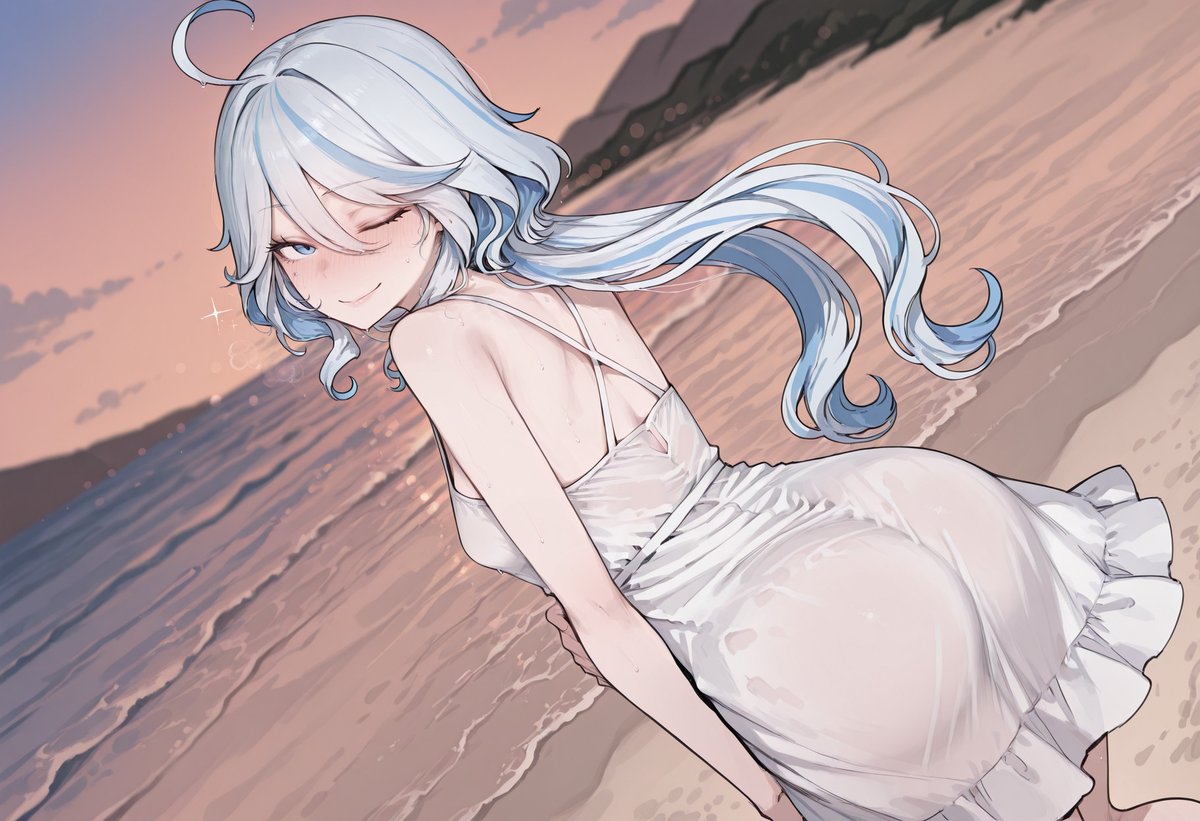anyaiart8's tweet photo. [Genshin Impact] Beach Date - Furina / 【原神】ビーチデート - フリーナ

sfwイラスト #GenshinImpact #原神 #Furina #フリーナ #AIart #AnimeGirl #DateSeries #BeachDate #デートシリーズ #ビーチデート https://t.co/6vXmgmEV6N