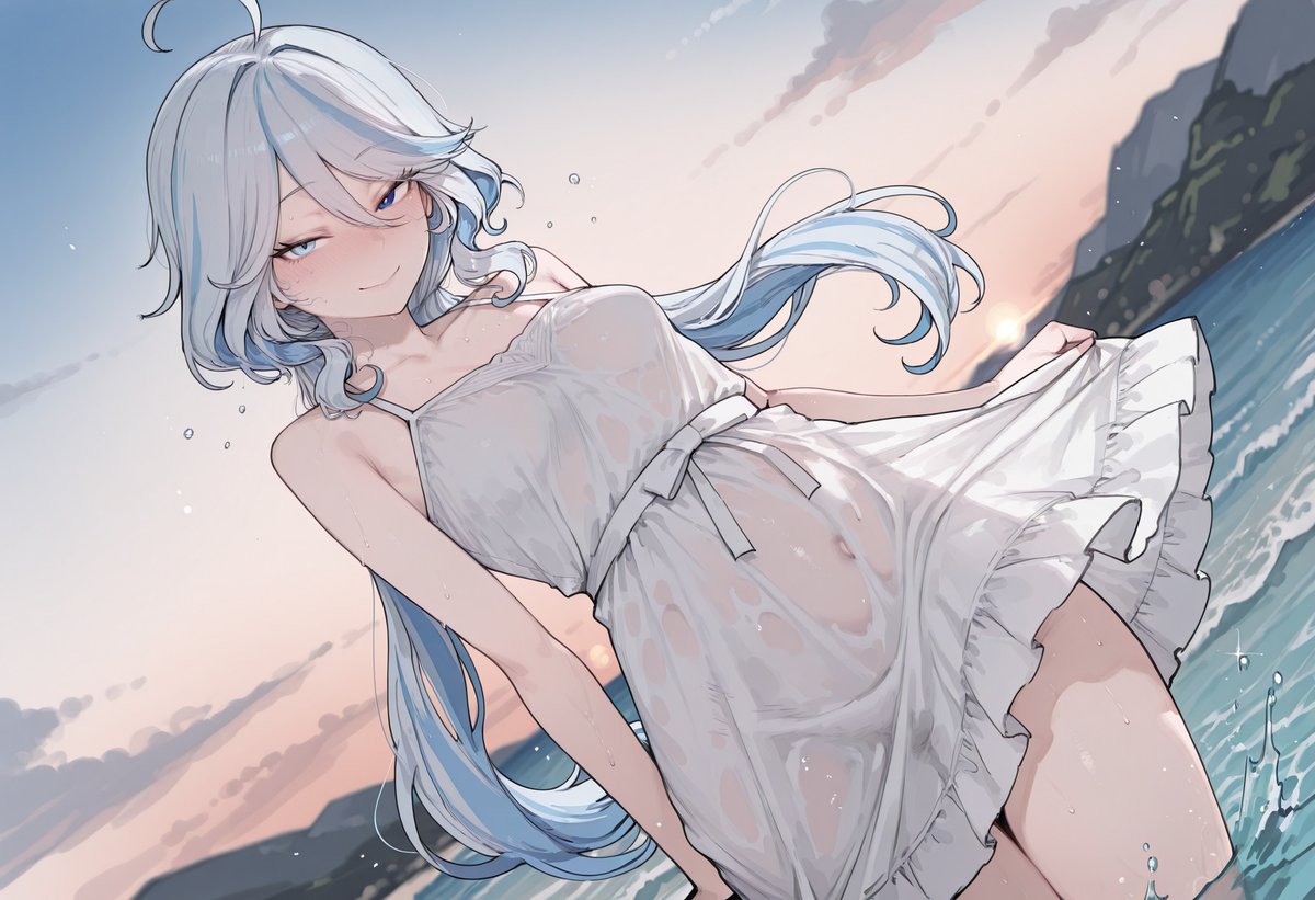 anyaiart8's tweet photo. [Genshin Impact] Beach Date - Furina / 【原神】ビーチデート - フリーナ

sfwイラスト #GenshinImpact #原神 #Furina #フリーナ #AIart #AnimeGirl #DateSeries #BeachDate #デートシリーズ #ビーチデート https://t.co/6vXmgmEV6N