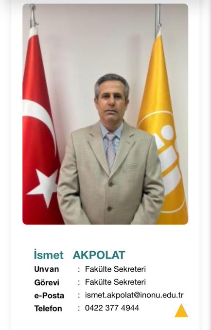 İnönü Üniversitesi Rektörü Nusret Akpolat, üniversitede güvenlik görevlisi olarak çalışan kardeşi İsmet Akpolat’ı Spor Bilimleri Fakültesi’ne “fakülte sekreteri” olarak atadı.
@newsturkic