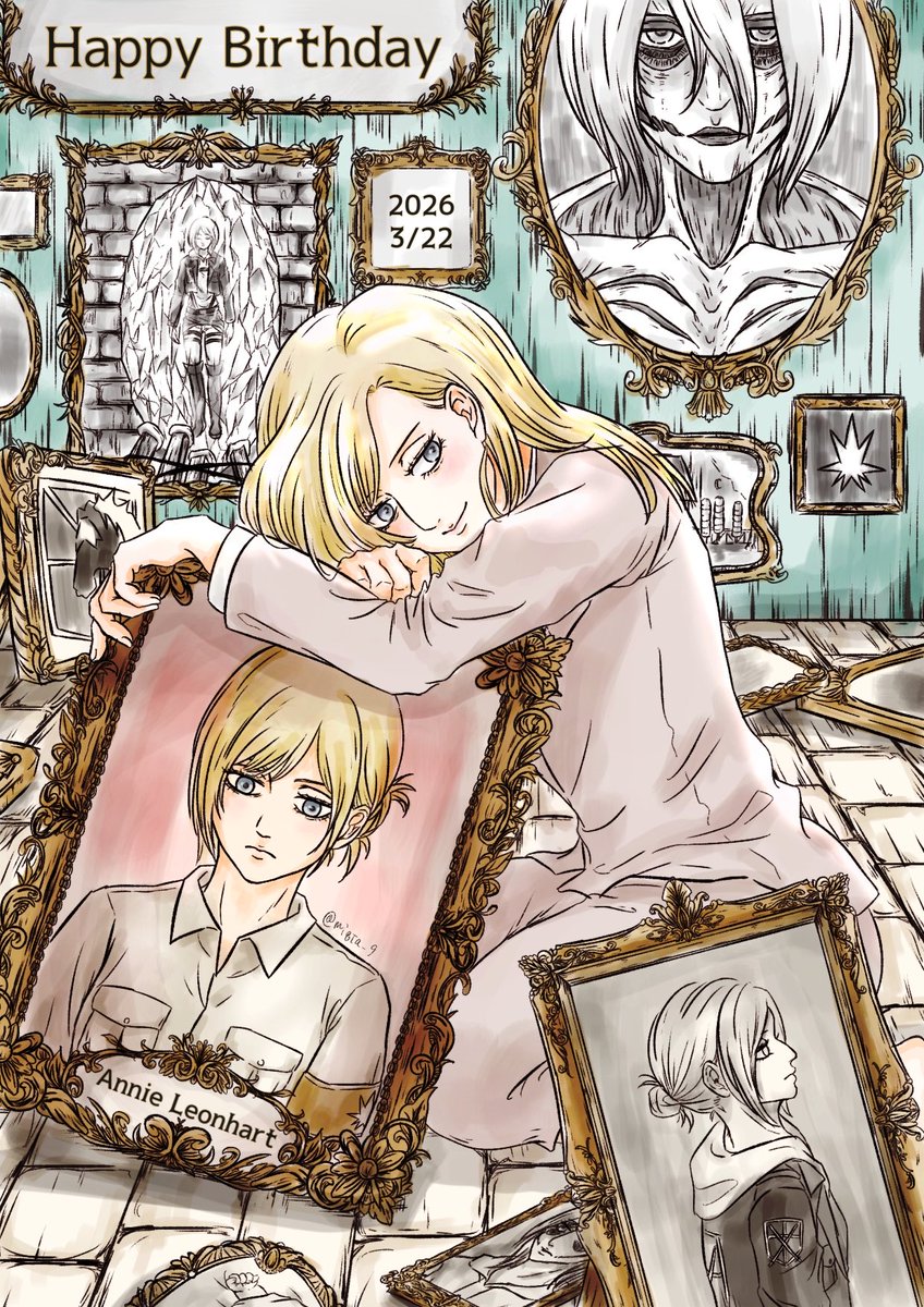 お誕生日おめでとう🎂
うまれてきてくれてありがとう💞

#アニ・レオンハート誕生祭2026
#アニ・レオンハート生誕祭2026