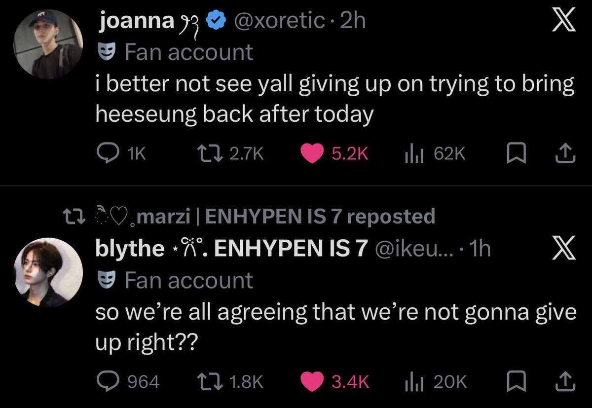 AINT NOBODY GIVING UP DROP TAGS FOR HEE ‼️