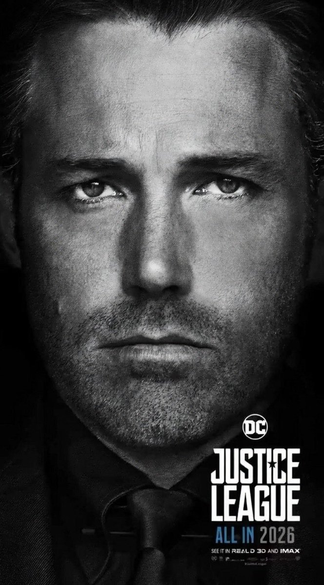 bekoumovies's tweet photo. This would also make a gorgeous poster for ZSJL , just imagine seeing this poster in your local cinema,
We are still waiting for the IMAX release of Zack Snyder Justice League. 
It’s not Just about making money but it’s about creating buzz & excitement for the Snyderverse.
#ZSJLInIMAX
#RestoreTheSnyderVerse 
@ZackSnyder @BenAffleck
@Skydance @ParamountPics @ParamountMovies @paramountplus 
@warnerbros @wbd @artists_equity