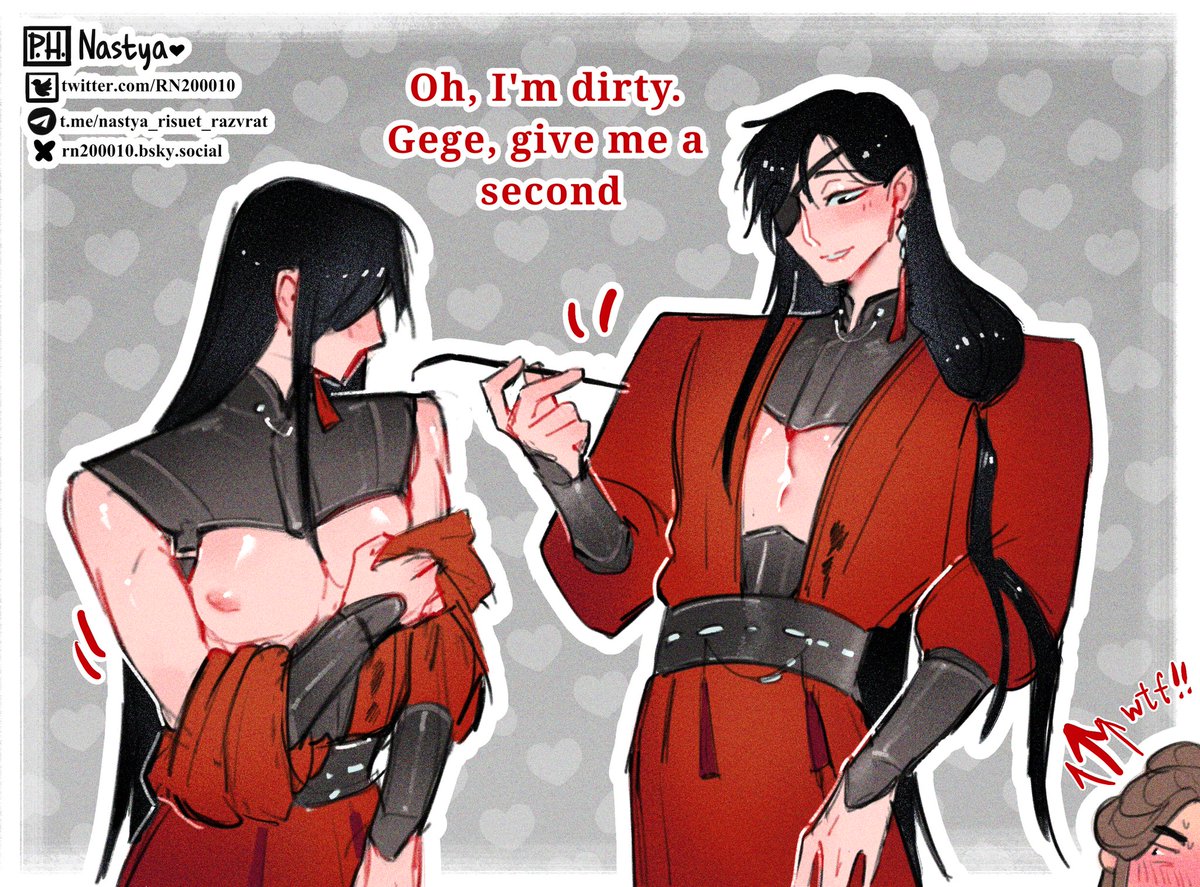 RN200010's tweet photo. oh, how awkward he is... 🫦
#tgcf #hualian #huacheng https://t.co/dlYxbADjjt