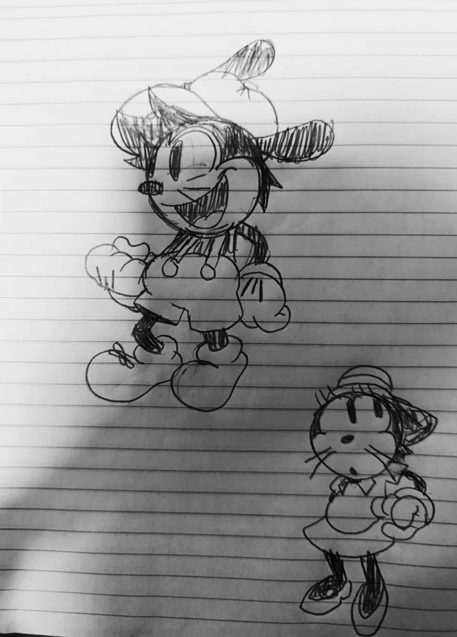 FNF: Mickey Mouse IN Somber Tunes // Pitstop 1 30% tweet media