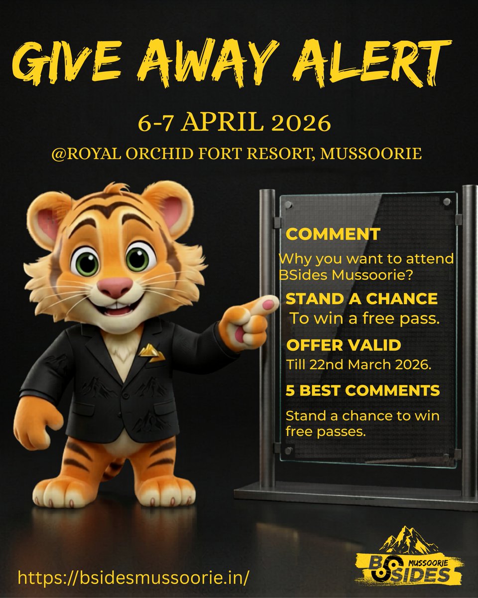 Security Bsides Mussoorie tweet media