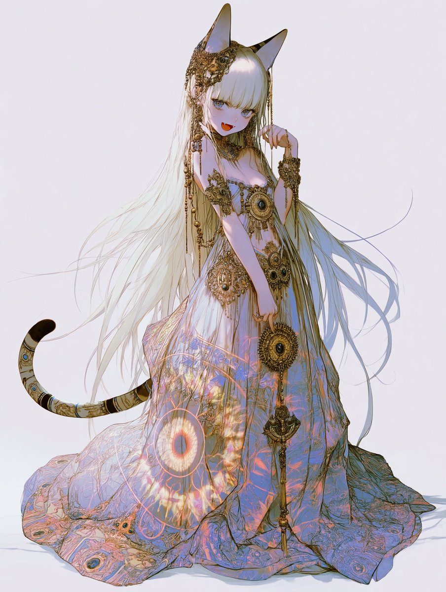 「Midjourney V8 Alpha Bastet Goddess」|Kaski_Anna@のイラスト