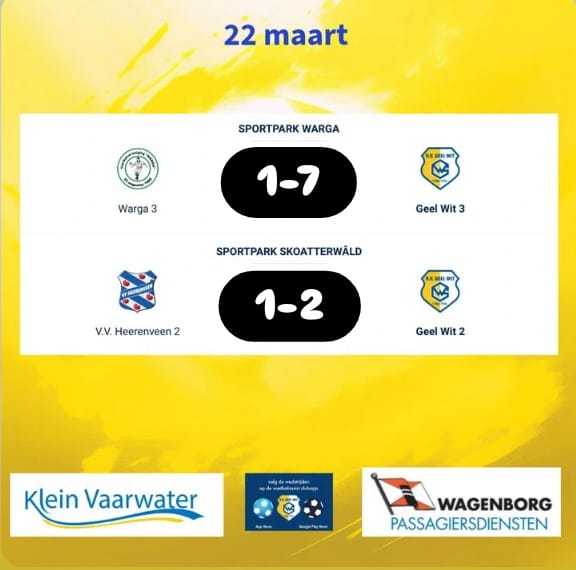 Geel Wit tweet media