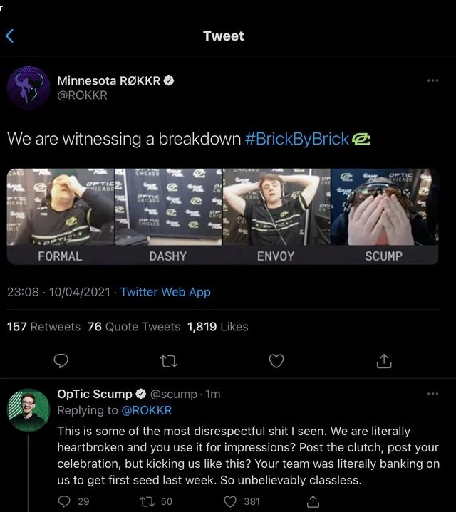 CoD Discussion tweet media