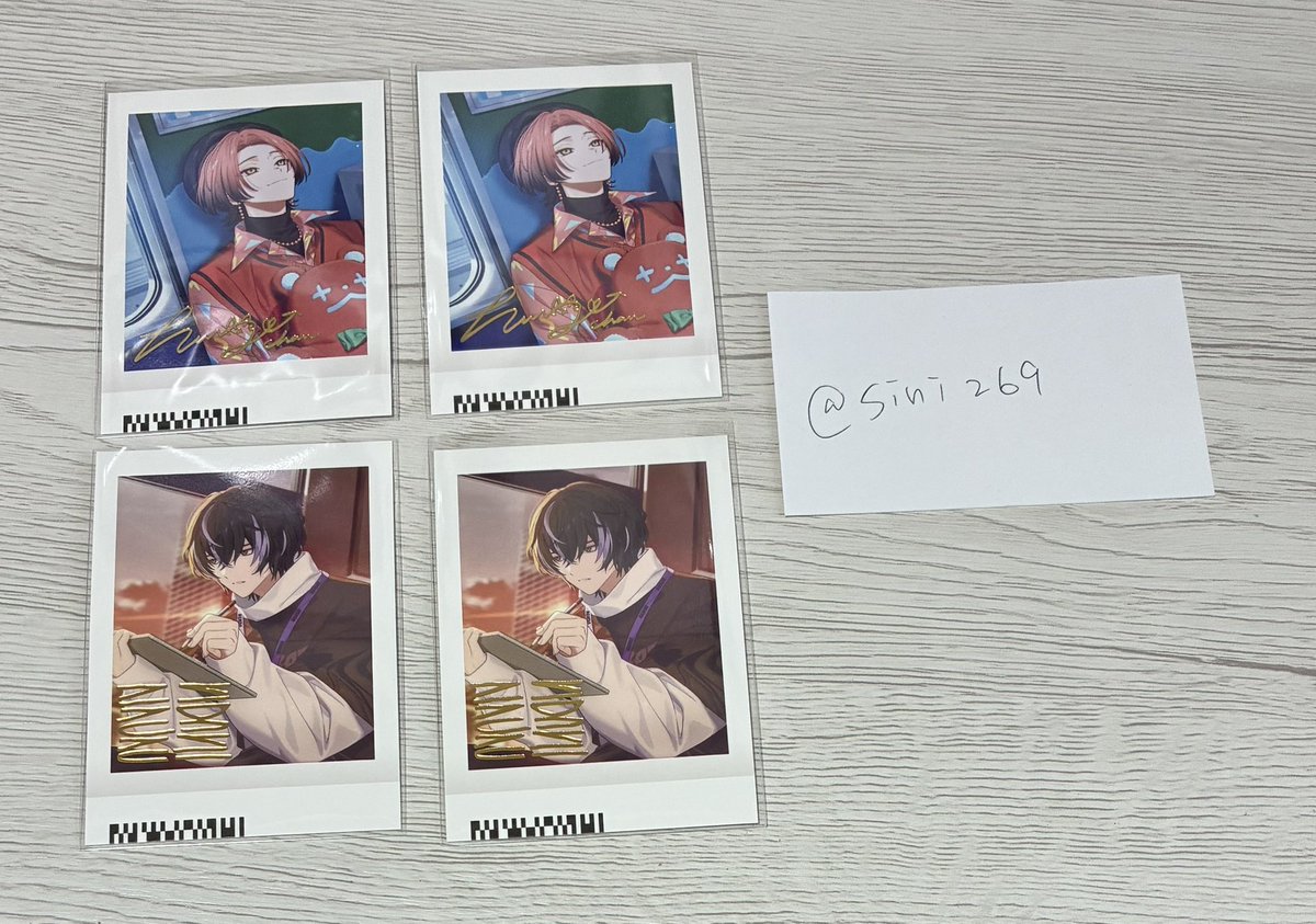 sini269's tweet photo. 【交換】  最新 エイトリぱしゃこれvol.3

譲┊︎画像のもの
求┊︎同種琉衣＞91円/枚＋送料

︎︎︎︎☑︎普通郵便
☑︎譲渡はPayPayのみ

検索からでもお気軽にお声掛け下さい🎀 https://t.co/jtXBdXyC27