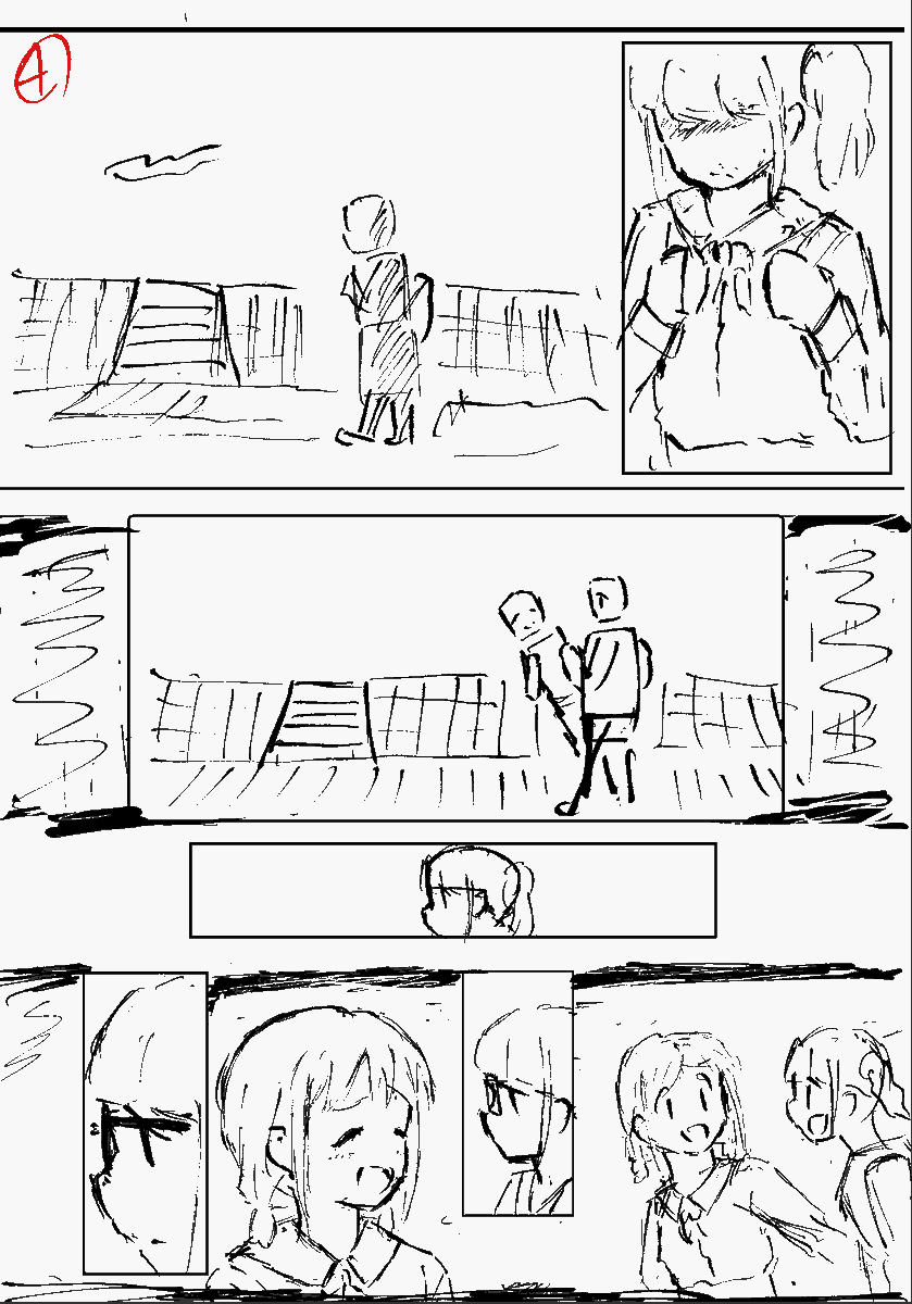 仁菜ひな漫画もちょっとずつ描いてる...
冬コミで出せたらなぁくらいな感じで 