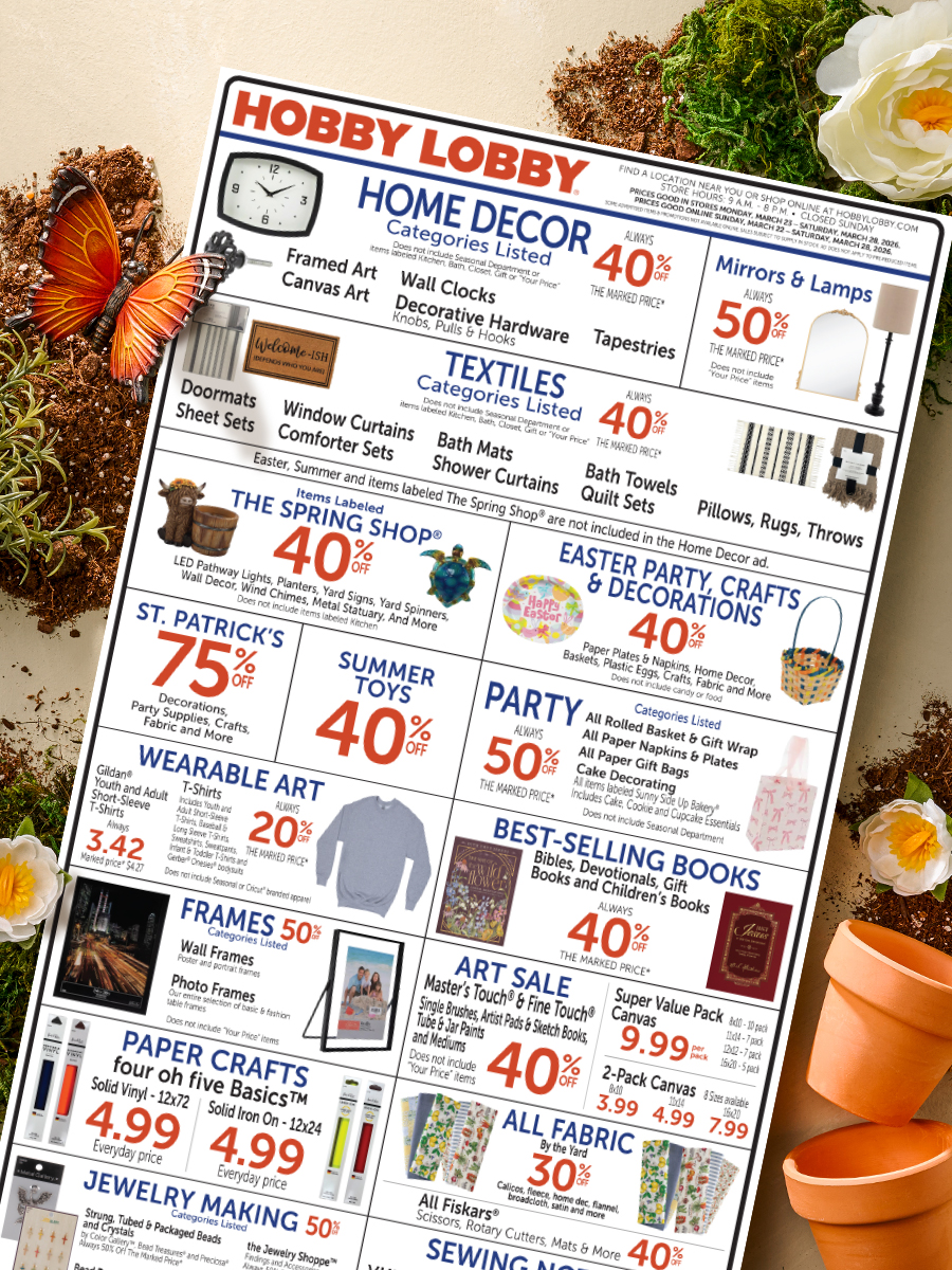 Official Hobby Lobby tweet media