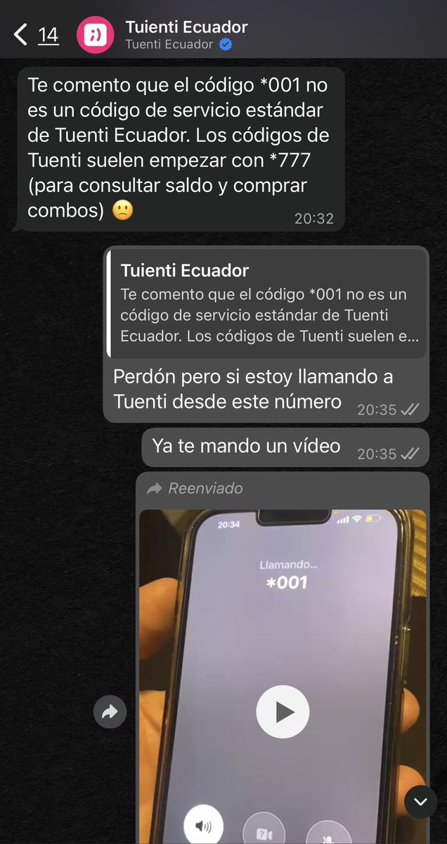 ChauvinAlejo's tweet photo. Y para poder tener señal y al no tener una respuesta y encontrarme en un loop para poder postear esto acabo de comprar otro chip. https://t.co/7oErOFMPyv