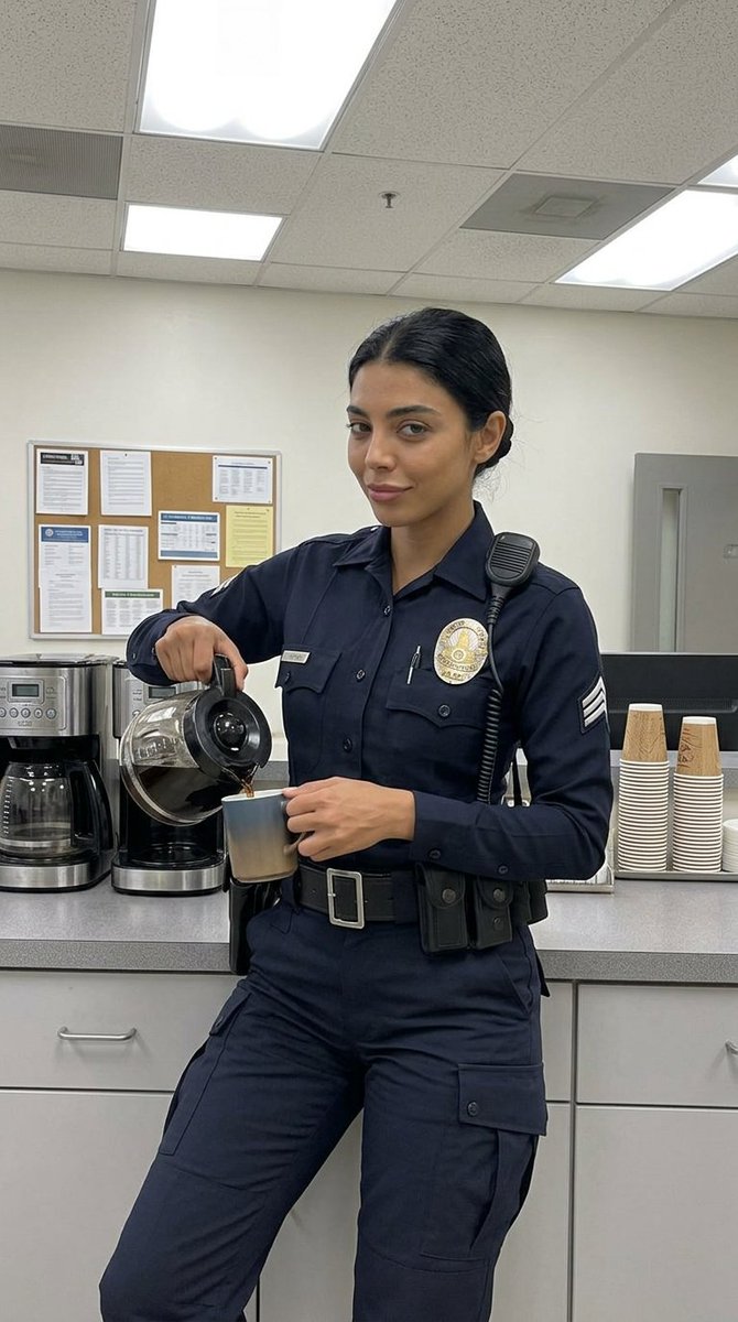 Cop Girl Mira tweet media