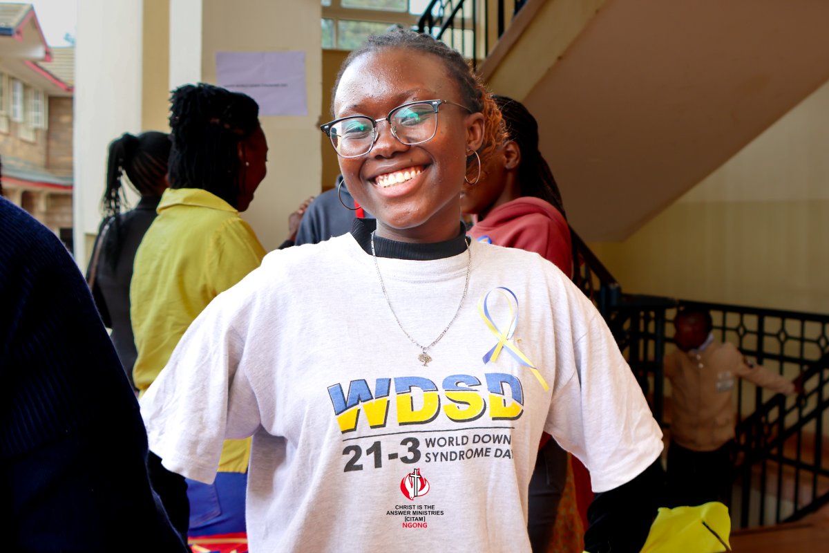 citam_ngong's tweet photo. In honour of The World Down Syndrome Day yesterday, we appreciate the Challengers Ministry and anyone living with Down Syndrome
#IsAnythingTooHardForTheLord
#WhereChristIsTheAnswer https://t.co/6f3vncSQZY