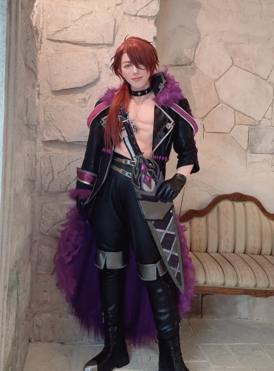 紫まほのカインくんでした！⚔️💜
 #Violet_Wizard_Party🍆