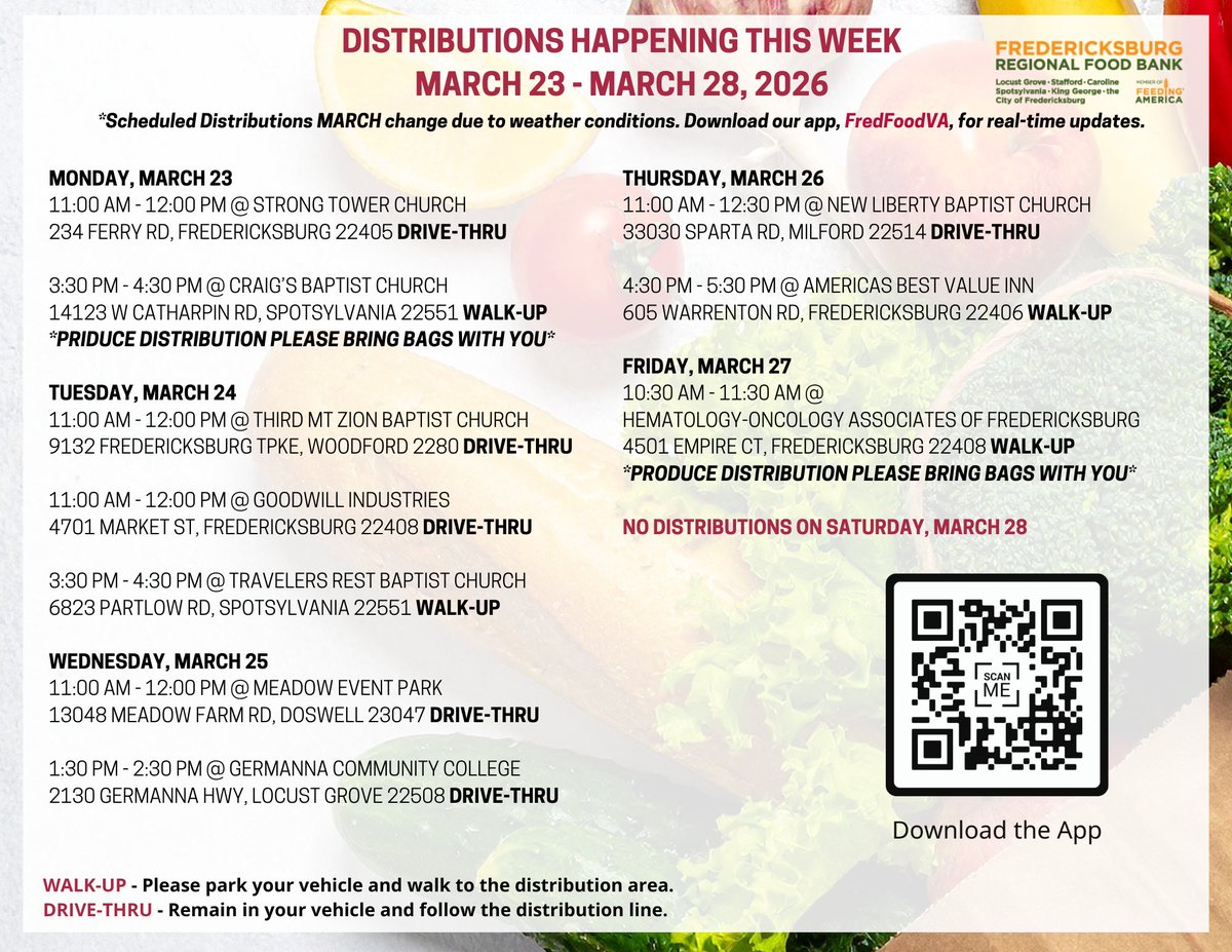 Fredericksburg Regional Food Bank tweet media