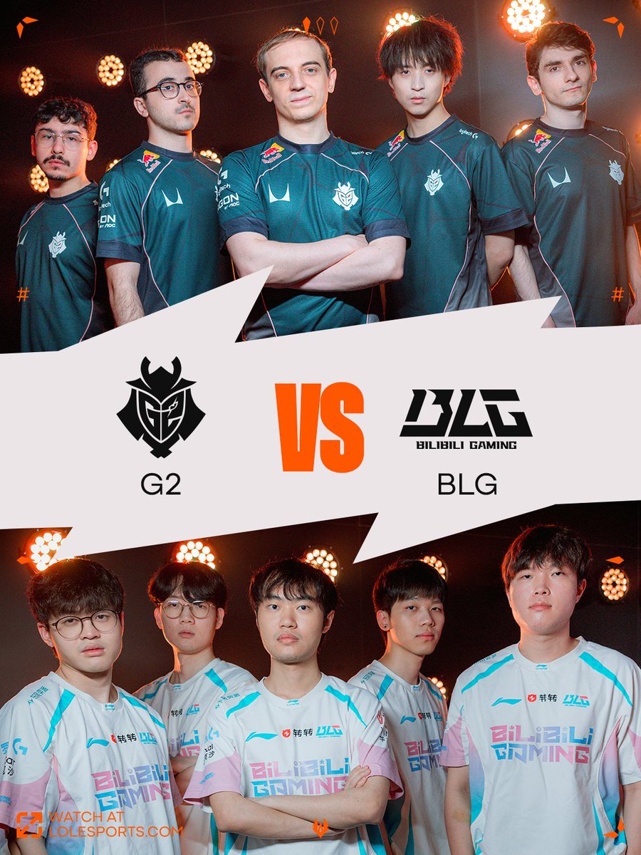 lolesports's tweet photo. IT'S TIME 🏆

The #FST2026 Final between @G2League and @BilibiliGaming starts NOW! https://t.co/yiA5m3MnQz