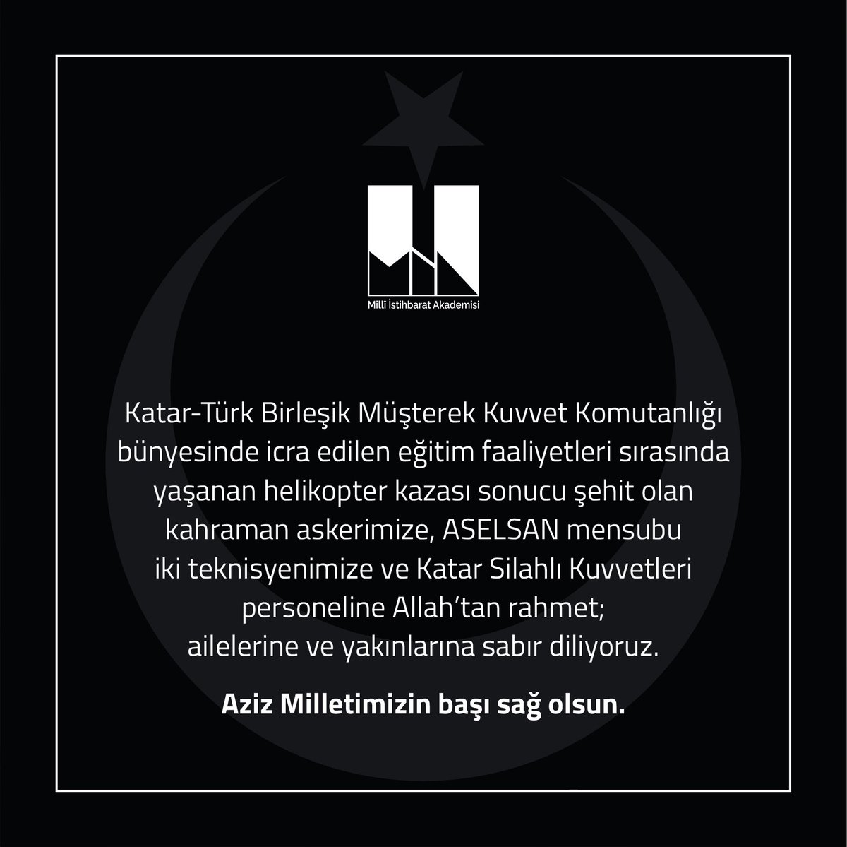 Aziz milletimizin başı sağ olsun. 🇹🇷