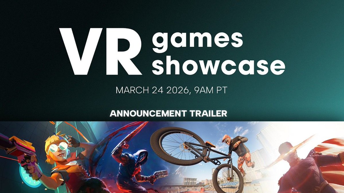 VR Games Showcase | Returns March 24 tweet media