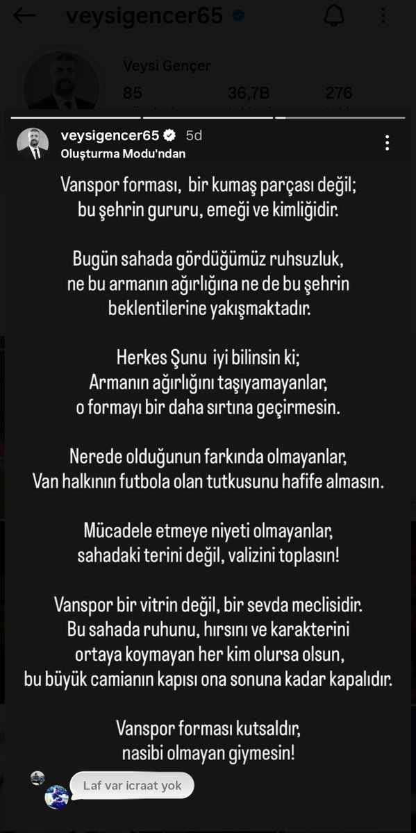 MİSTİK VANSPORLU tweet media