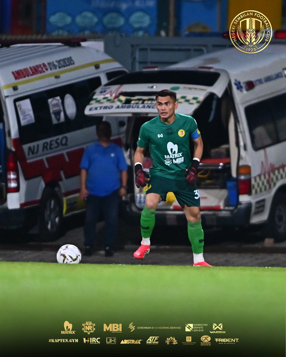 nsfc1923's tweet photo. 61 kali Azri Ghani menafikan lawan musim ini. 

Top class. 🧱

#NSFC #HobinJangHobin #LigaSuper2025-26 https://t.co/R7WPOiWHFg