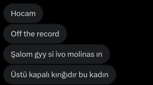 istblu01llIut's tweet photo. Şalom gazetesinden bir arkadaşımla konuştum bana "Off the record" dedi ama bu OTR kalmasın Türkiye'de kimlerin kimlerle olduğunun bilinmesi açısından önemli. 

Dün herkesi irancı olmakla suçlayan Bahar Feyzan, 
Şalom gazetesi genel yayın yönetmeni İvo Molinas'ın kırığıdır, sevgilisidir, uzun zamadır ağır ilişkileri vardır.

Bu senelerdir böyledir, yoksa İvo gibi bir adamın açıköğretimli bir kadına, gazetede sütun vermesinin başka bir izahati yoktur.

Türkiye işte böyle bir coğrafyadır, kimilerini parayla, kimilerini de ske ske siyonist yaparlar.