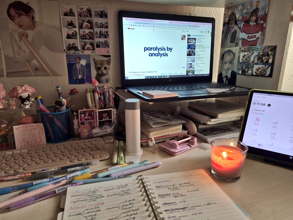 yxngdiaries's tweet image. ielts preparations 🙇🏻‍♀️ 
#studytwt #langtwt