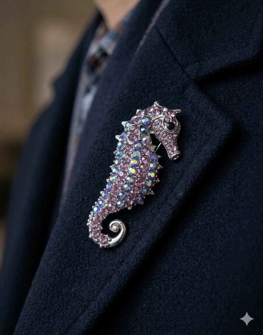 Sindary_Jewelry's tweet image. 🌊 Purple Seahorse Brooch 🐚✨
Sparkling rhinestones + vintage silver-tone, perfect for coats, scarves &amp;amp; bags!
🔥 SALE: ONLY £6.95 (was £12.95)
⚠️ Only 4 left – don’t miss out!
👉 amazon.co.uk/dp/B0713X2WQH
#JewelrySale #Brooch #OceanStyle #AmazonUK