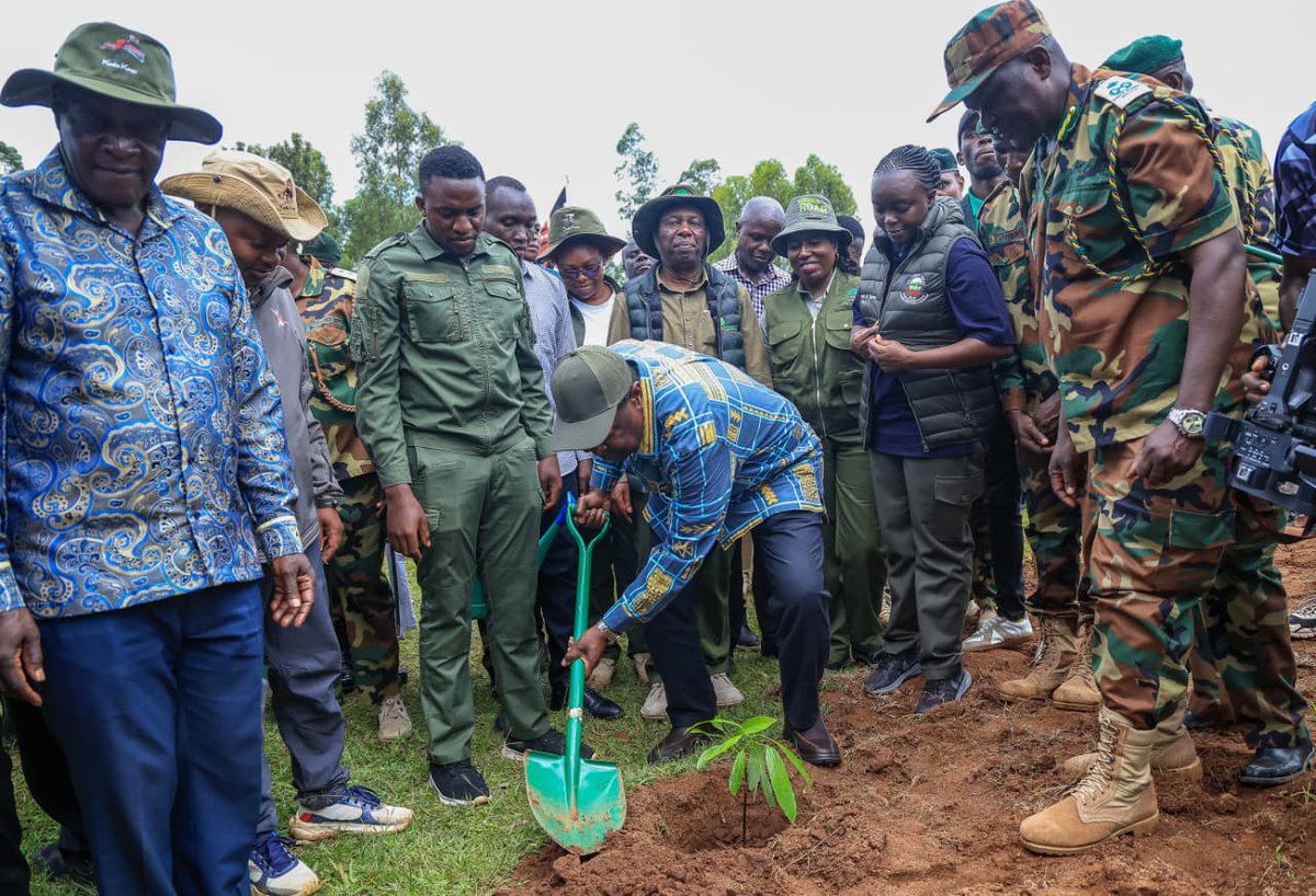 KeNHAKenya's tweet photo. KeNHA Western Region joined stakeholders in commemorating the 2026 International Day of Forests at Maragoli Hills Forest under the theme “Forests and Economics.” https://t.co/BKmp37HQOY