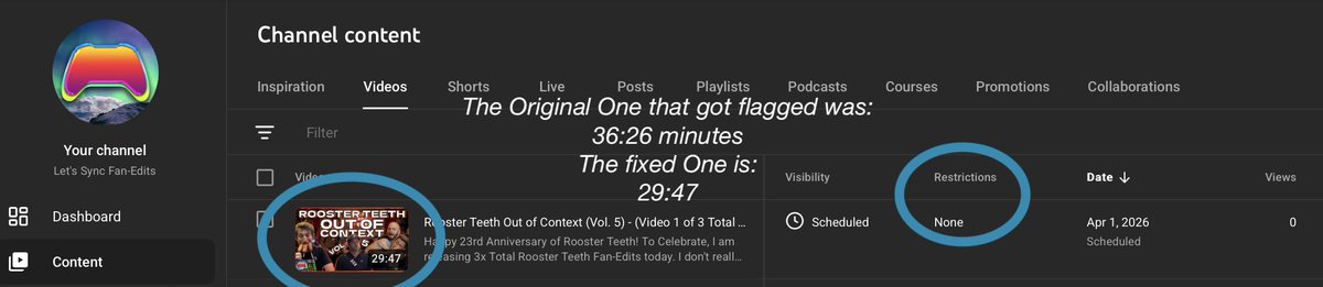 Let's Sync Fan Edits tweet media