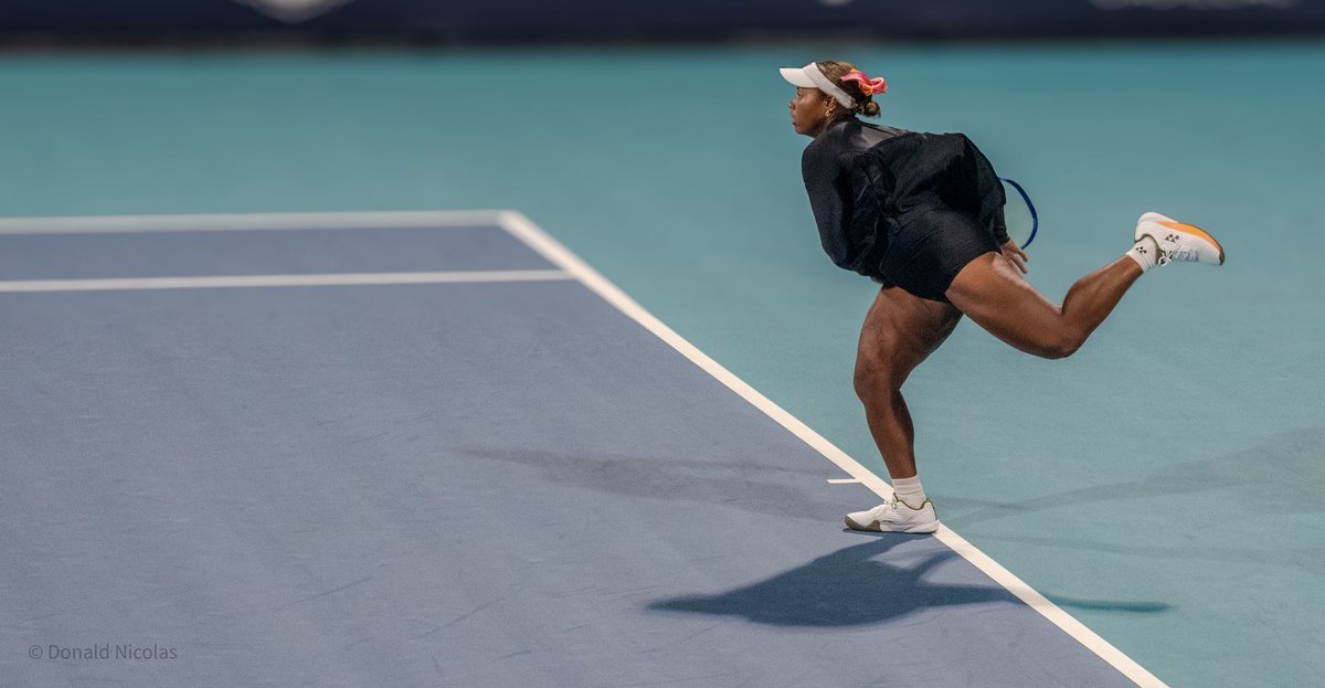 DonaldNicolas's tweet photo. @TaylorTownsend is excellence! Seeing her in singles action against Lulu Sun was awesome, such an original - her story is like no other, one of the greats!  Continued success on the tourney and season 🎾 @TennisONEApp @TheTennisLetter @Tennis @TennisChannel @WTA
📸 @DonaldNicolas https://t.co/Js9qA0MX1Q