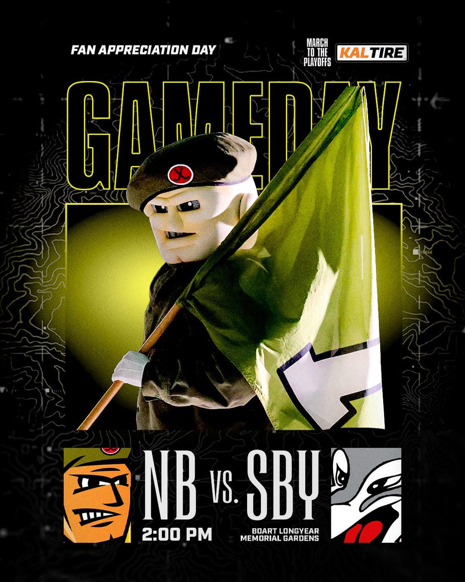 OHLBattalion's tweet image. Celebrating the #7thMan on our regular season finale. 

⚔️ Sudbury Wolves
🕑 2:00 PM
🎟️ tickets.battalionhockey.com
📺 @FloHockey | @yourtvnorthbay