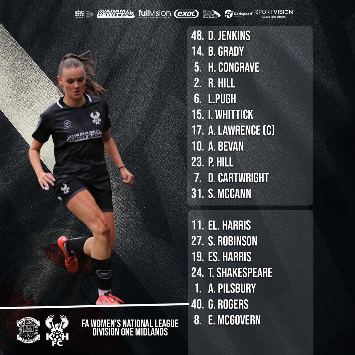 Kidderminster Harriers Women tweet media