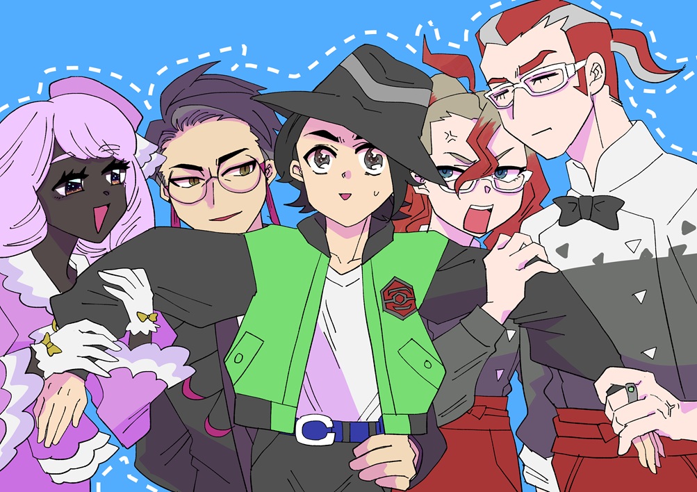 こういう感じのグリキョウ描きたいんだ～