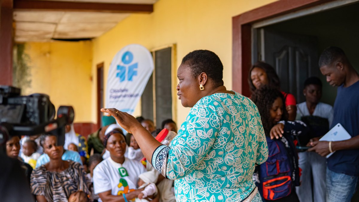 Oladele Fajemirokun Foundation tweet media