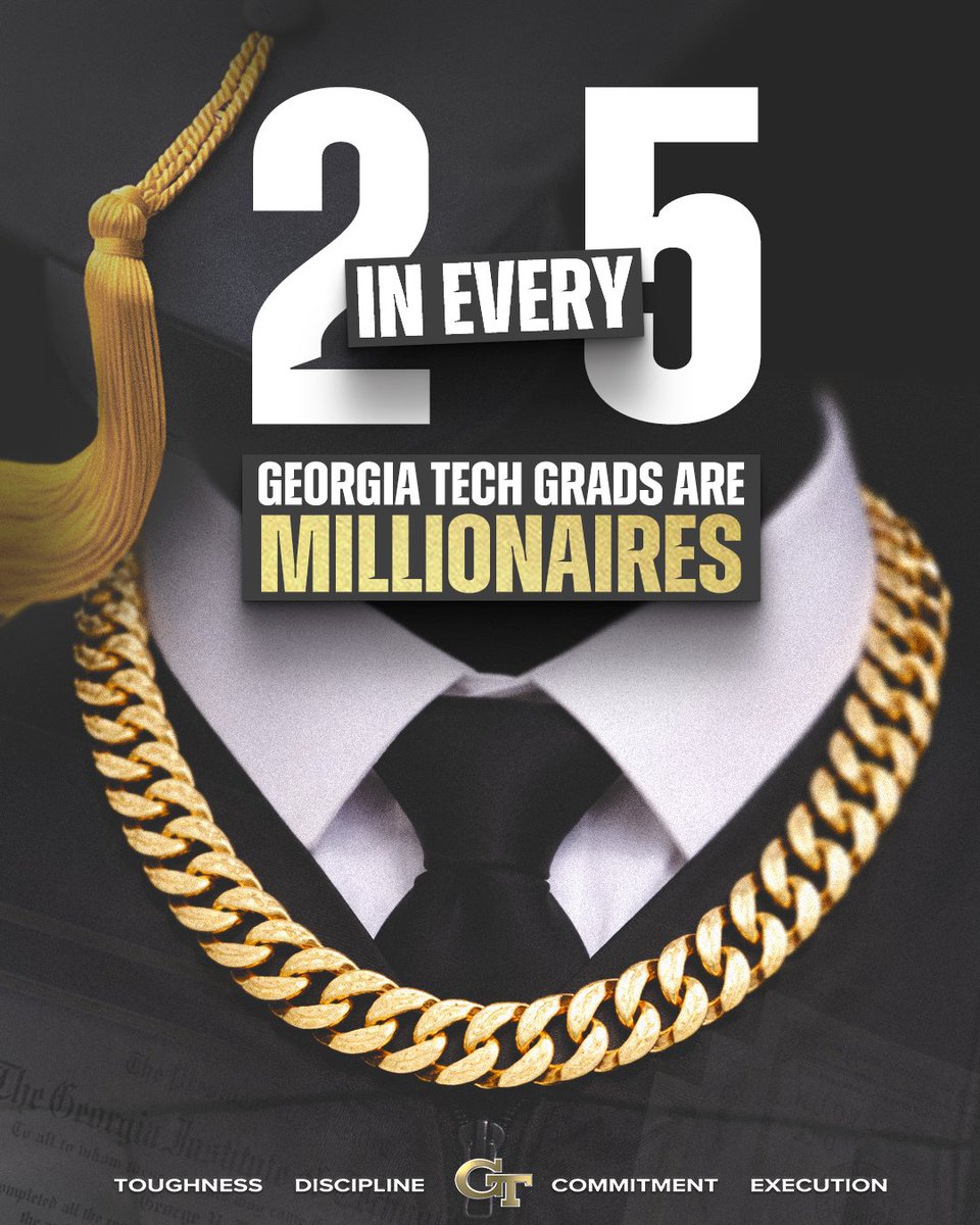 coachbtorrey's tweet image. Play GREAT football. Get
DEVELOPED by GREAT coaches.
Chase the NFL dream while earning a GREAT education. Build for the next level on the field and beyond.

#SpecialDevelopment
#TacklesCoaches
#ComeGetDeveloped
#GeorgiaTechFB
#MillionDollarsWorthOfGame
#StingEm 🐝