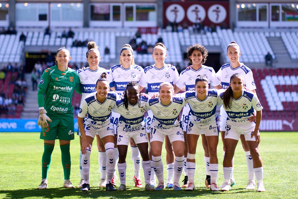 SpheraTenerife's tweet photo. #FutFem | Victoria del #CDTFemenino frente al #DUXLogroño (0-1), con gol de Aleksandra Zaremba, en la #J23 de la #LigaFMoeve.

(📸 @CDTFemenino) https://t.co/MUv3VhgG6J