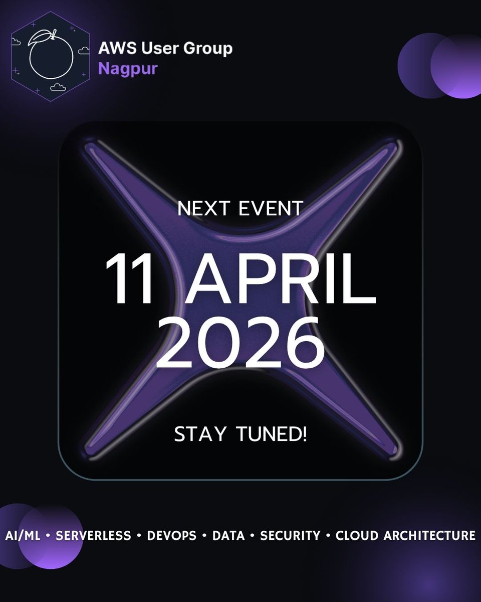 AWS User Group Nagpur tweet media