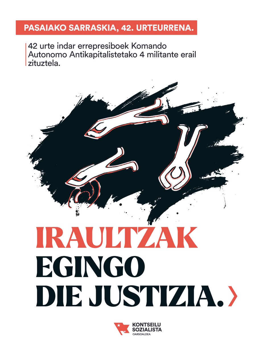 Kontseilu Sozialista Oarsoaldea tweet media