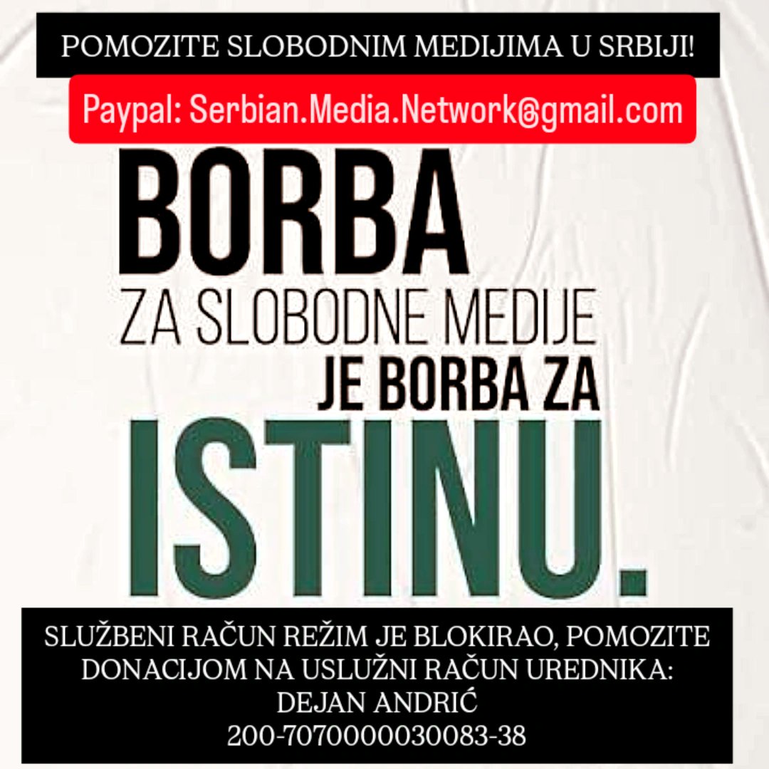 NewsAgencyRS's tweet photo. https://t.co/ZeNiLi7XFV