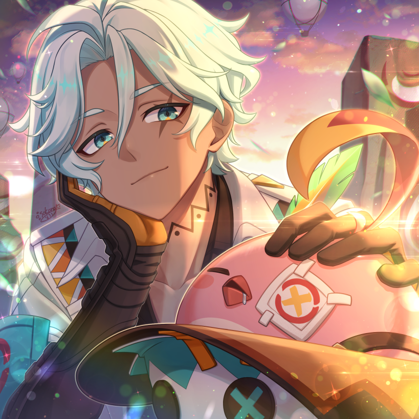 sakana_41's tweet image. イファお誕生日おめでとう～！！🩺🎉🎉
#イファ生誕祭2026 #Ifa #Cacucu #GenshinImpact