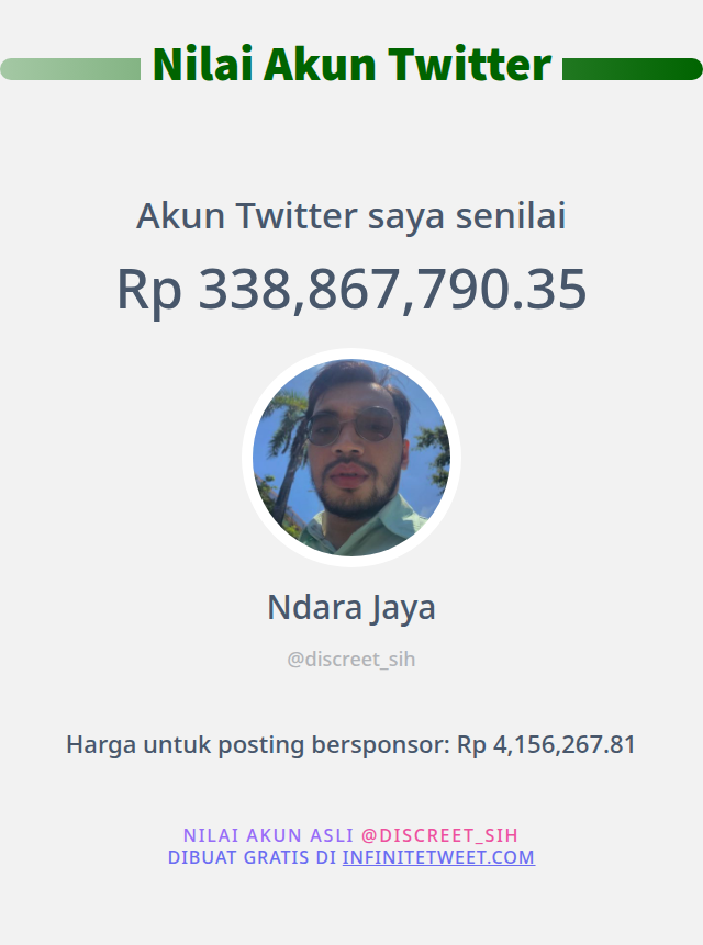 Ndara Jaya tweet media