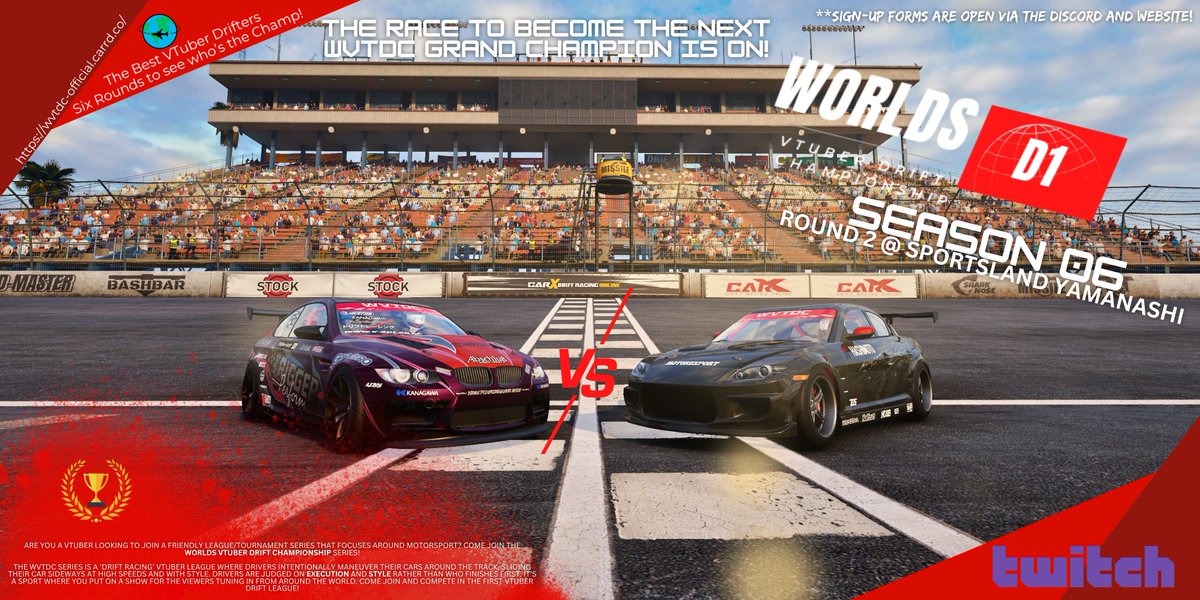 Worlds VTuber Drift Championship Series tweet media