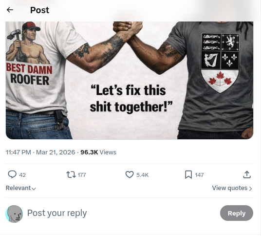 RealHuman says FR*CK BLUMPF tweet media