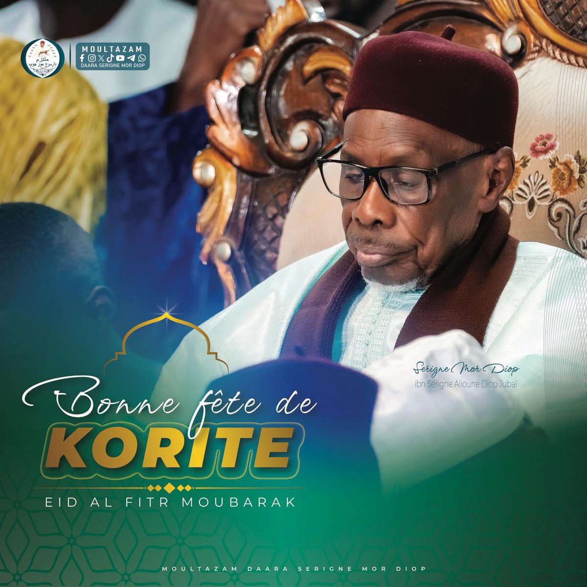 Moultazam Daara Serigne Mor Diop tweet media