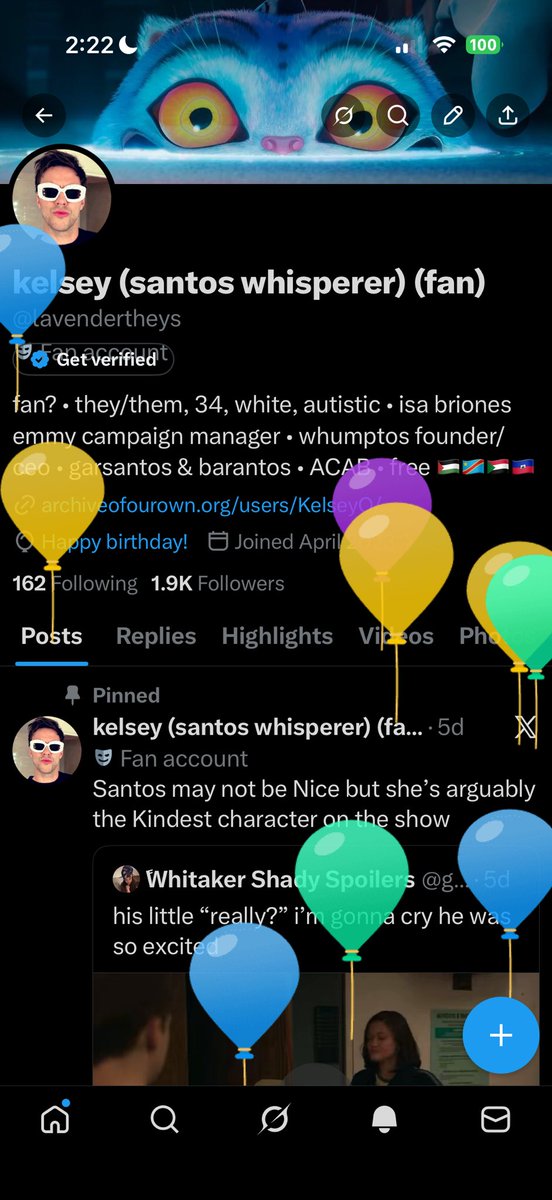 kelsey (santos whisperer) (fan) tweet media