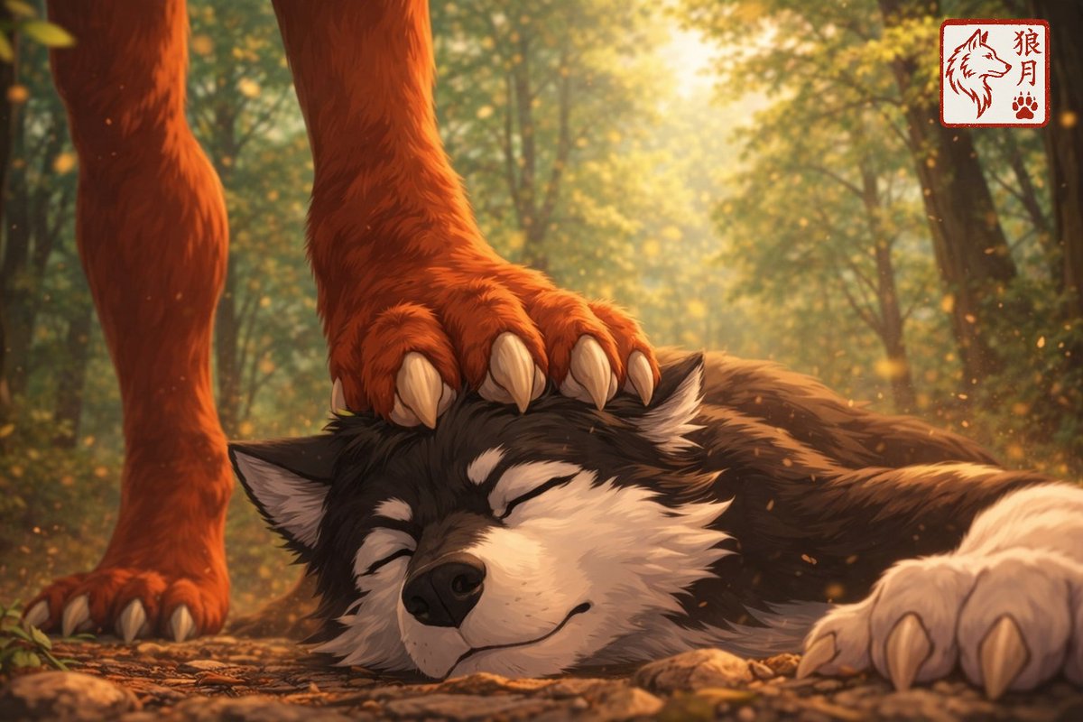 wolfyluna 狼月 in 🇳🇱 tweet media